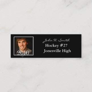 Affordable Senior Pictures Mini Business Card