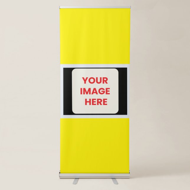Affordable vertical banner solutions (Front)