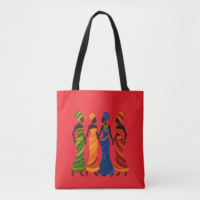 Affrican Women Tote Bag (Front)