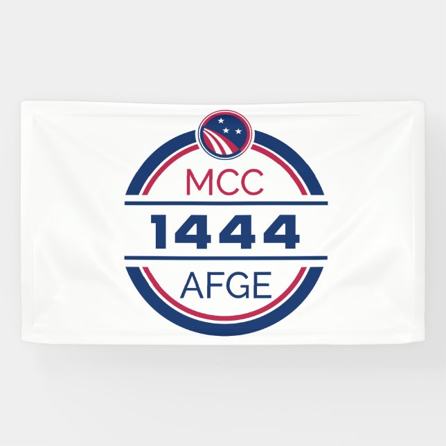 AFGE 1444 Banner (Horizontal)