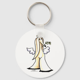 Afghan Angel Keychain