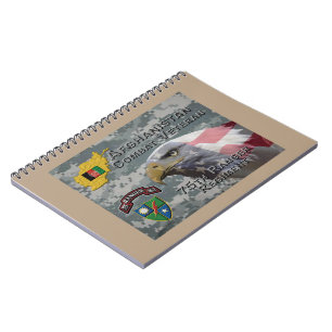 Afghan Combat Veteran 75th Ranger Regiment Notebook