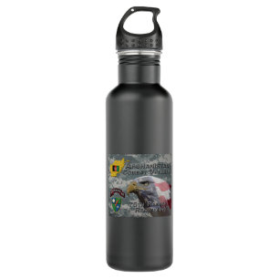 Afghan Combat Veteran 75th Ranger Regiment Stainless Steel Water Bottle