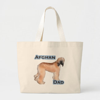 Afghan Dad 4 Large Tote Bag