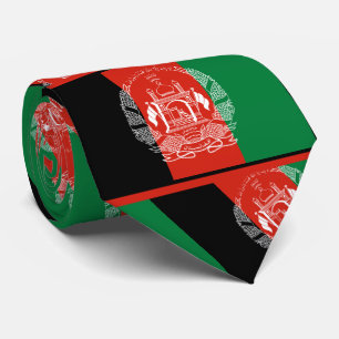 Afghan Flag, Flag of Afghanistan Neck Tie