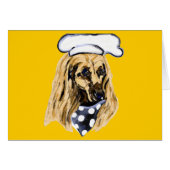 AFGHAN HOUND (Front Horizontal)