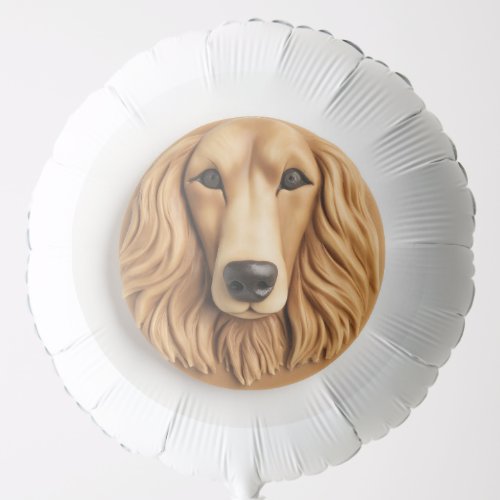 Afghan Hound 3D Inspired Balloon