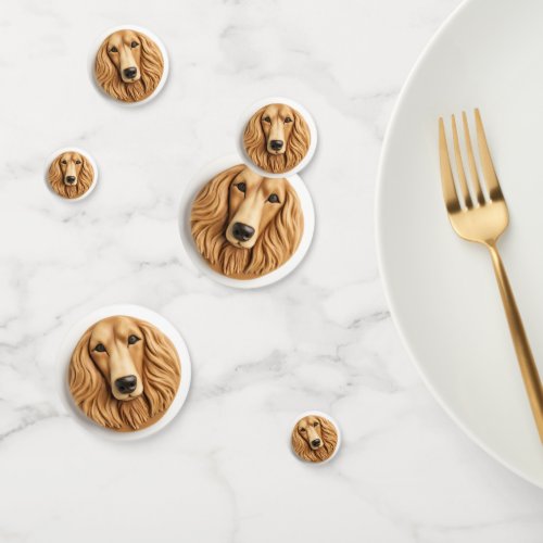 Afghan Hound 3D Inspired Confetti
