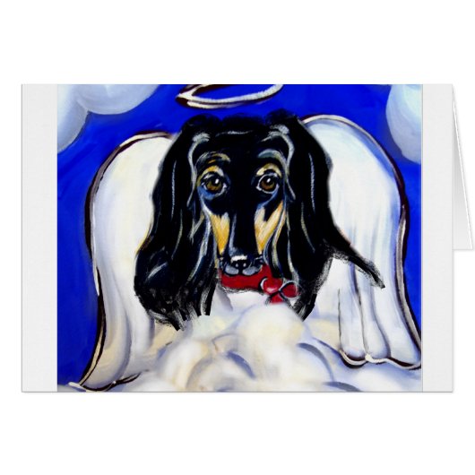 Afghan hound angel (Front Horizontal)