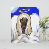 Afghan Hound Angel (Standing Front)