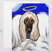 Afghan Hound Angel (Front/Back)