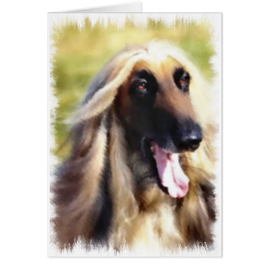 Afghan Hound Art Gifts (Front)