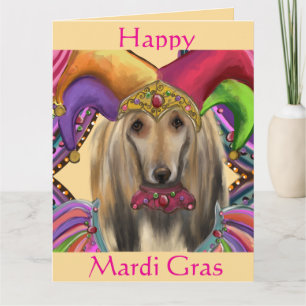 AFGHAN HOUND CARD