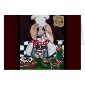 Afghan Hound Chef (Front Horizontal)