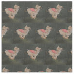 Afghan Hound Coursing Dog Art Fabric