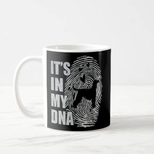 Afghan Hound DNA Dog Mom Dad Dog  Coffee Mug