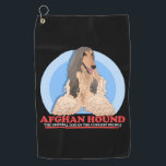 Afghan Hound Dog Of The Coolest Tazi Dog  Golf Towel<br><div class="desc">Afghan Hound Dog Of The Coolest Tazi Dog</div>