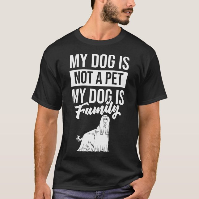 Afghan Hound Dog Puppies Owner Lover _20 T-Shirt (Front)