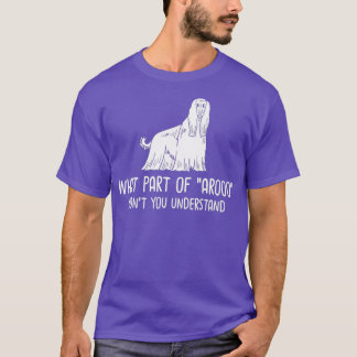 Afghan Hound Dog Puppies Owner Lover _26 T-Shirt
