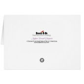Afghan Hound Elegance Cards (Back Horizontal)