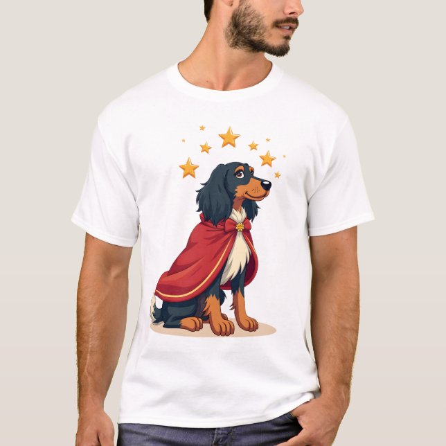 Afghan Hound Elegant Noel T-Shirt (Front)