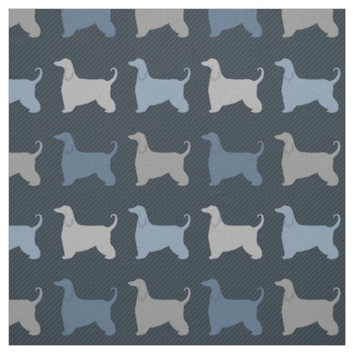 Afghan Hound Fabric
