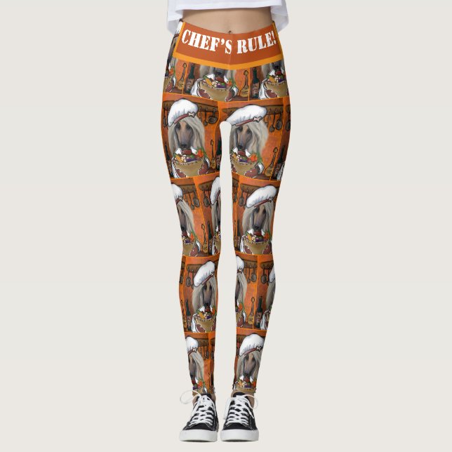 Afghan Hound        Leggings (Front)
