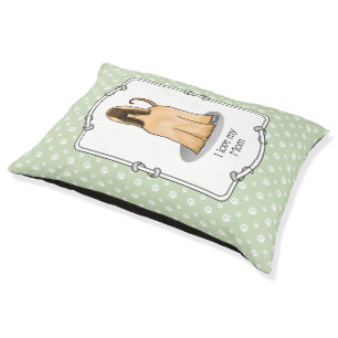 Afghan Hound Mom Afghan Mom (fawn) Cute Dog Mom Pet Bed