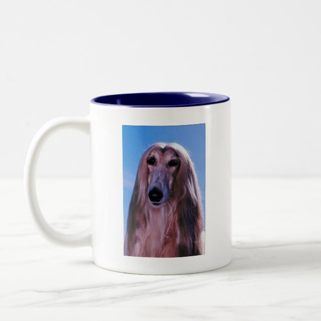Afghan Hound Mug (Left)