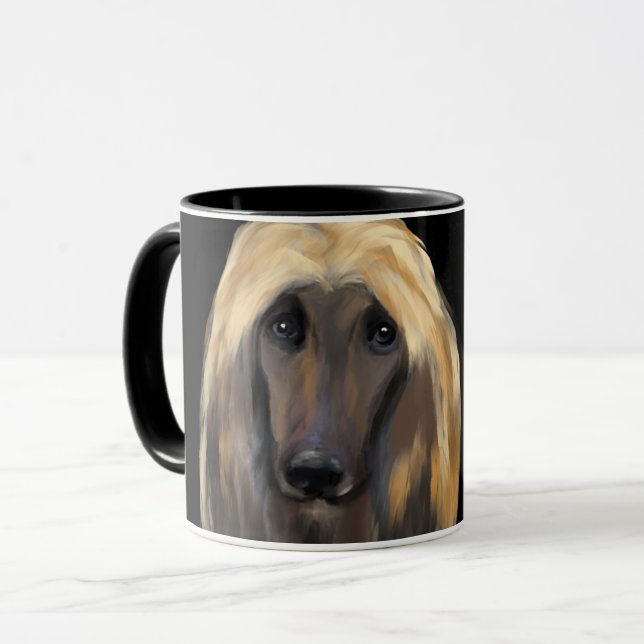 AFGHAN HOUND   MUG (Front Left)