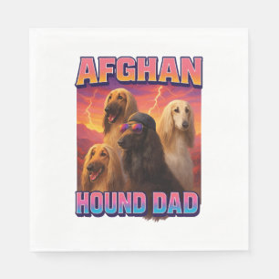 Afghan Hound Napkins