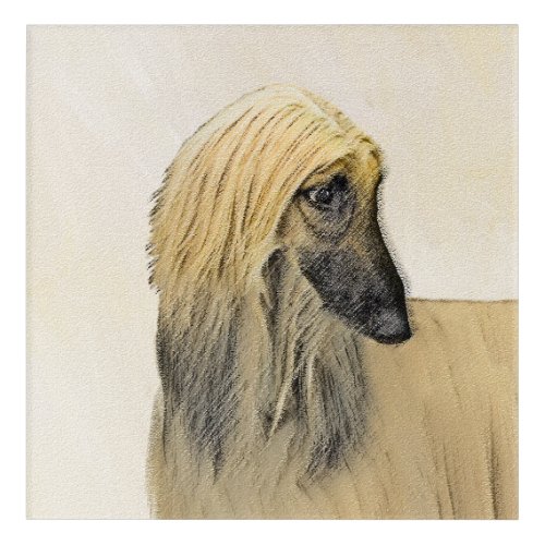 Afghan Hound Painting _ Cute Original Dog Art