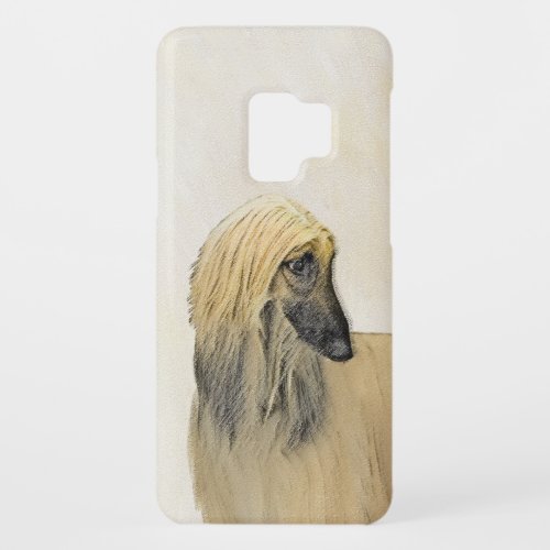 Afghan Hound Painting _ Cute Original Dog Art Case_Mate Samsung Galaxy S9 Case