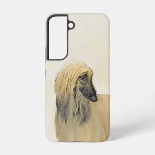 Afghan Hound Painting _ Cute Original Dog Art Samsung Galaxy S22 Case