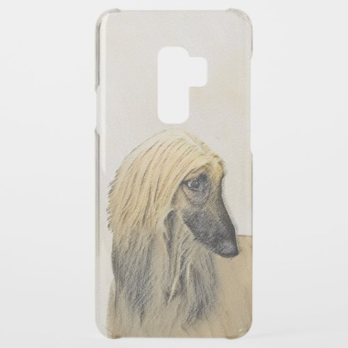 Afghan Hound Painting _ Cute Original Dog Art Uncommon Samsung Galaxy S9 Plus Case