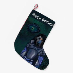 Afghan Hound Small Christmas Stocking