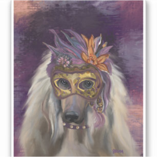 AFGHAN HOUND STICKER