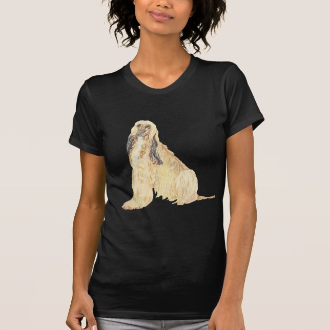 Afghan Hound T-Shirt (Front)