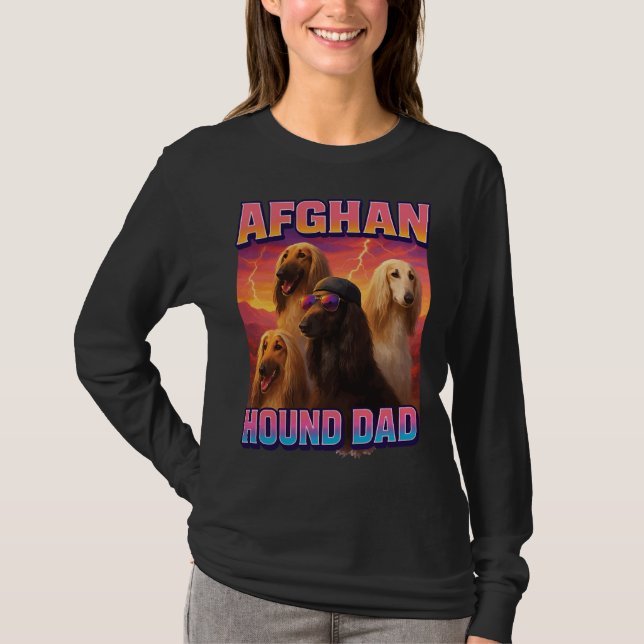 Afghan Hound T-Shirt (Front)