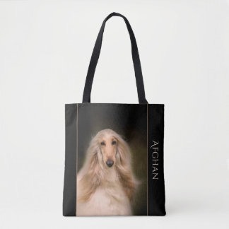 Afghan Hound Tote Bag