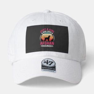 Afghan Hounds Retro Sunset Dog Lover 47 Brand Hat