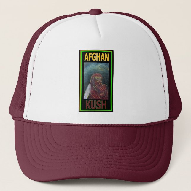 AFGHAN KUSH TRUCKER HAT (Front)