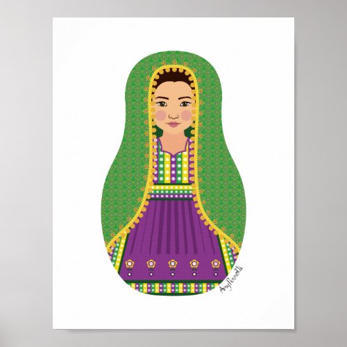 Afghan Matryoshka Poster