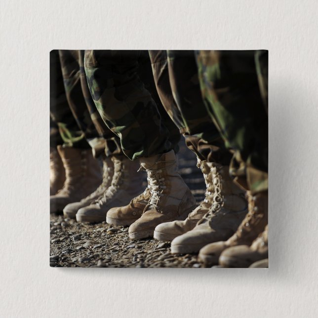 Afghan National Army Air Corp Soldiers Button (Front)