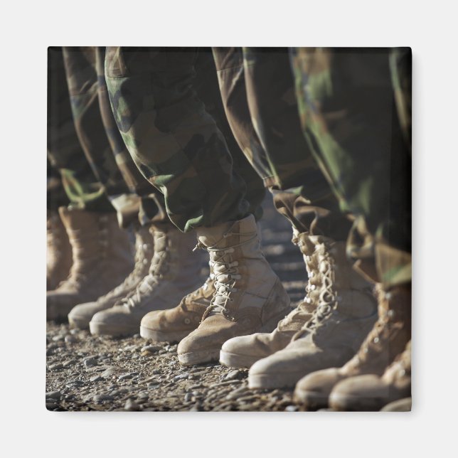 Afghan National Army Air Corp Soldiers Magnet (Front)