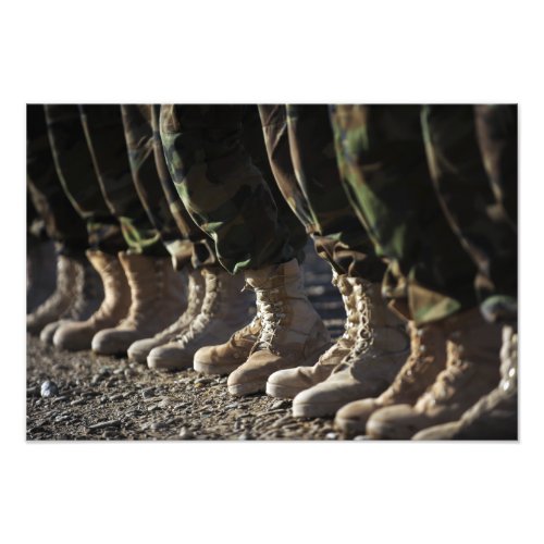 Afghan National Army Air Corp Soldiers Photo Print