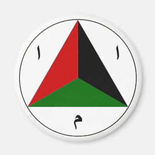 Afghan National Army Air Force Roundel Magnet