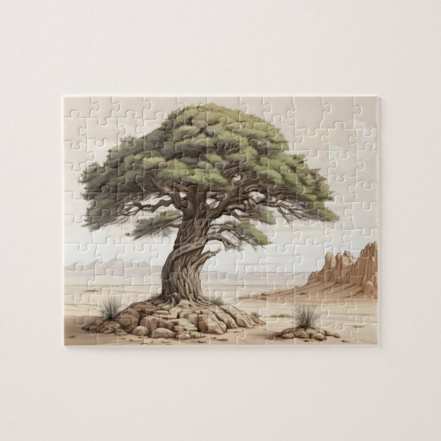 Afghan pine tree  jigsaw puzzle (Horizontal)