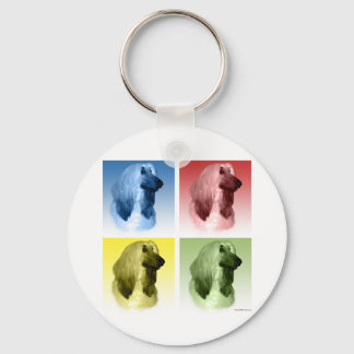 Afghan Pop Art Keychain