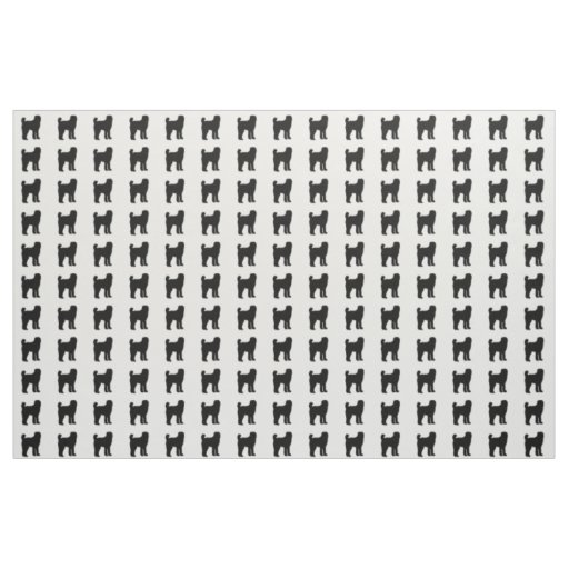 afghan shepherd silhouette fabric
